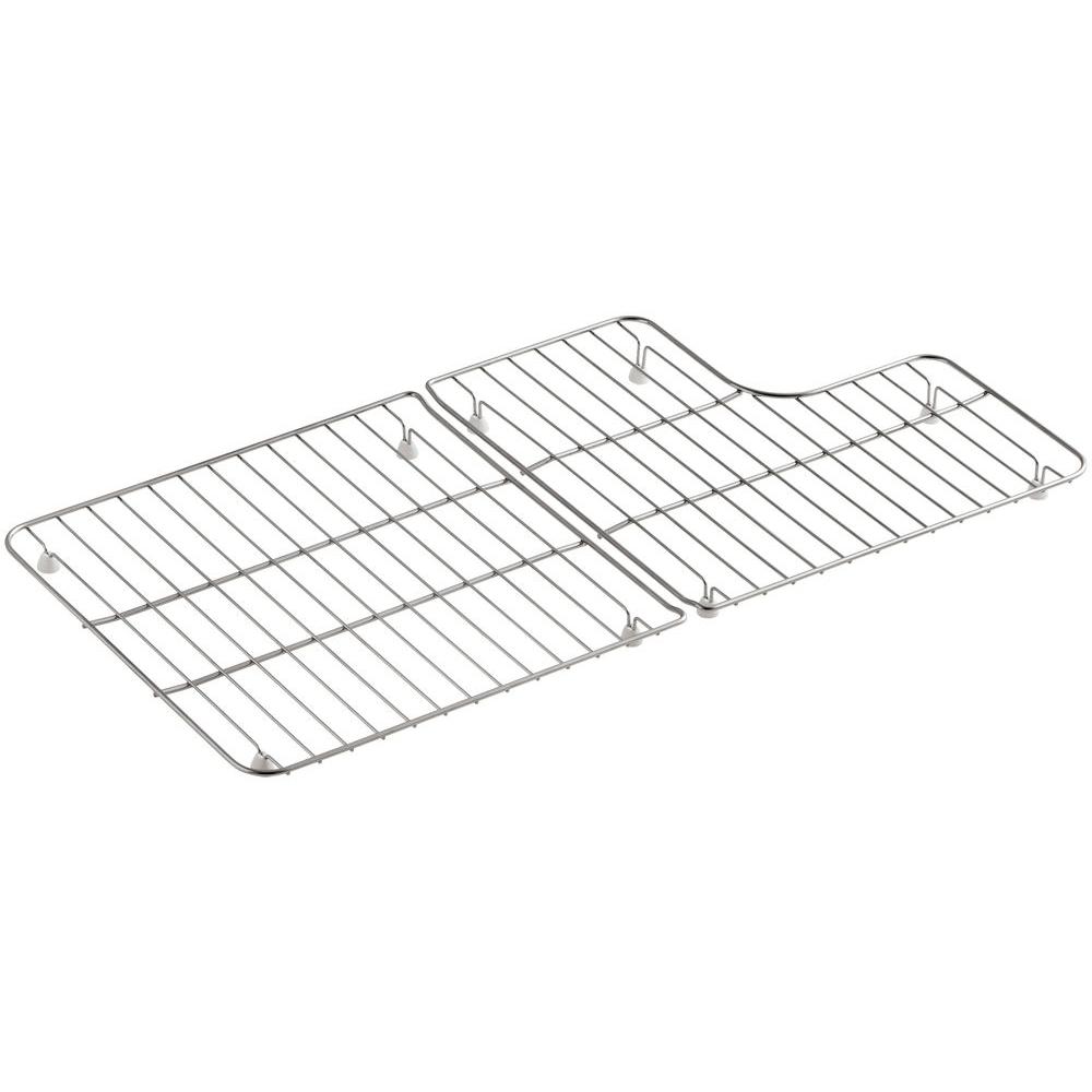Kohler Whitehaven Bottom Bowl Sink Rack In Stainless Steel K Kohler Whitehaven Bottom Bowl Sink Rack In Stainless Steel