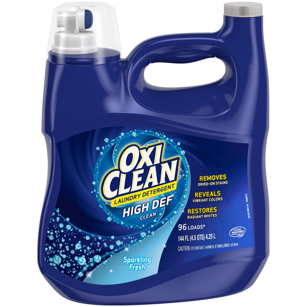 OxiClean 144 Oz. OXI CLEAN Fresh Scent Liquid Laundry Detergent SPIGOT ...