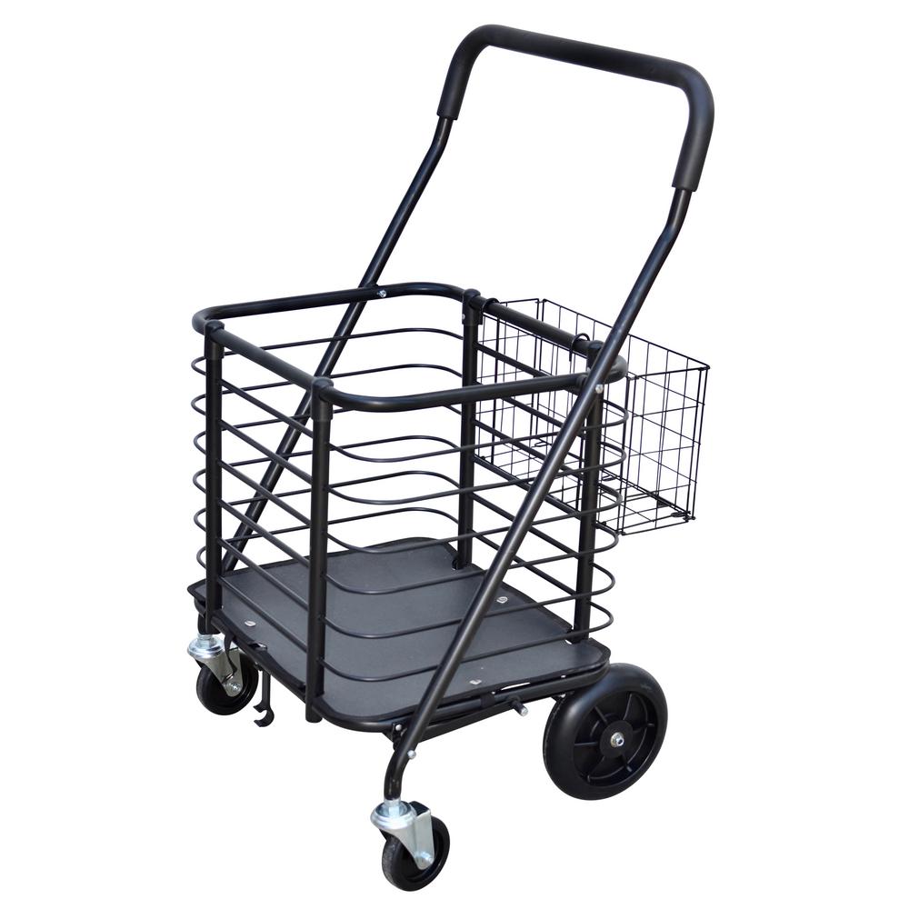 Wheels Utility Carts Garage Storage The Home Depot Heavy Duty