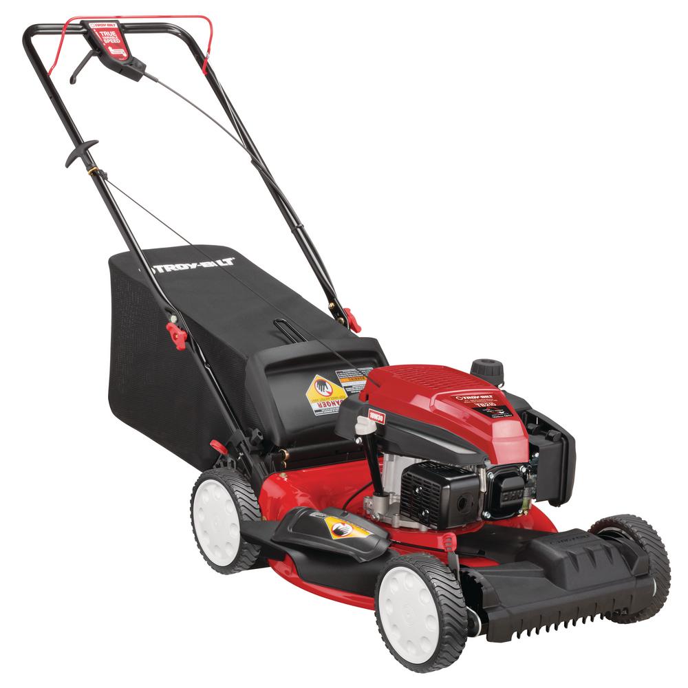 Troy-Bilt 21 in. 159 cc Gas Walk Behind Self Propelled Lawn Mower with