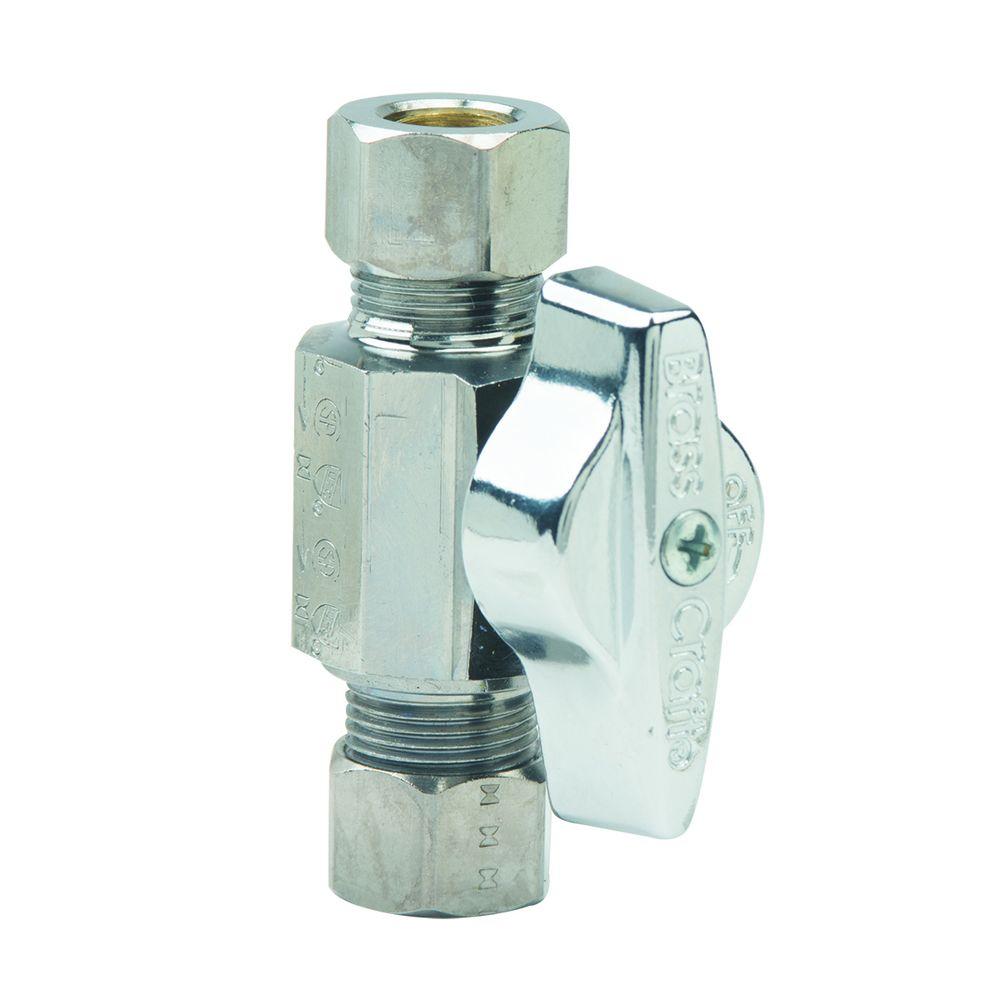 BrassCraft 1/4 in. Nominal Compression Inlet x 3/8 in. O.D. Compression