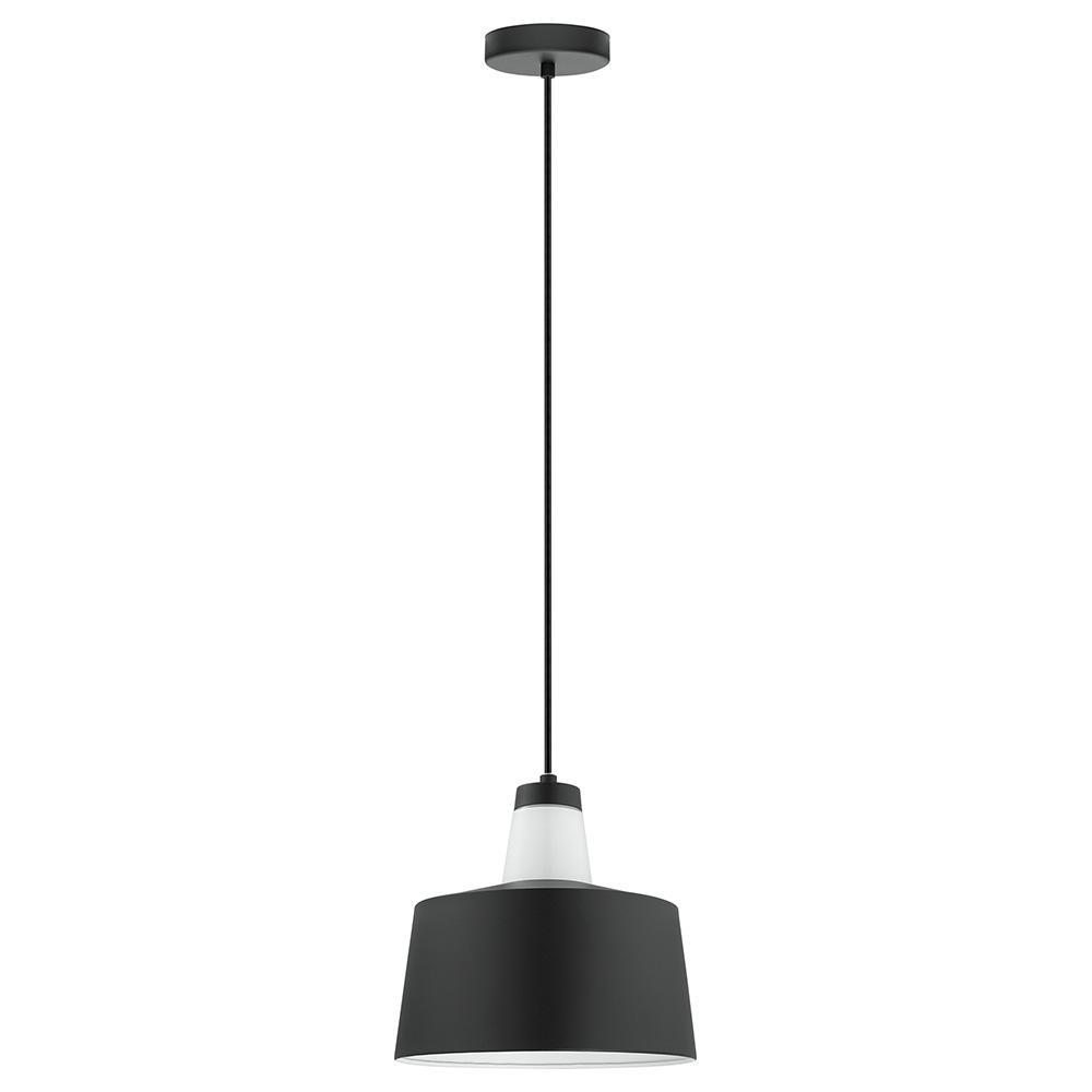 Eglo Tabanera 1 Light Black Pendant 96802a The Home Depot Tabanera 1 Light Black Pendant
