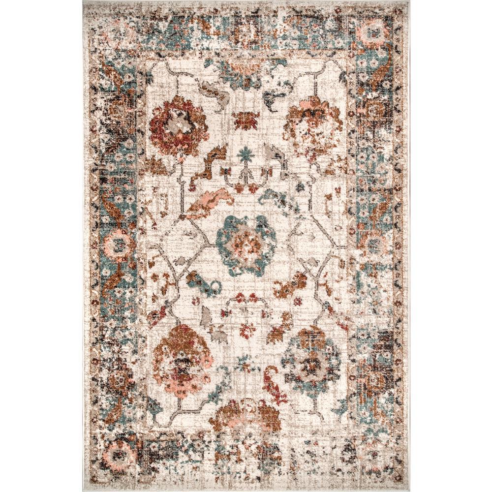 Nuloom Vintage Autumn Cecil Beige 4 Ft X 6 Area Rug Grws02a 406 Vintage Autumn Cecil Beige 4 Ft X 6 Area Rug