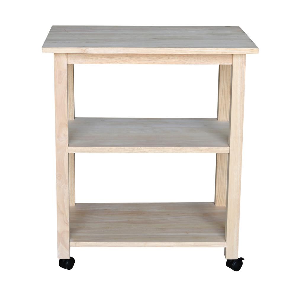 Baxton Studio Yonkers Gray Kitchen Cart with Wood Top 288626121HD