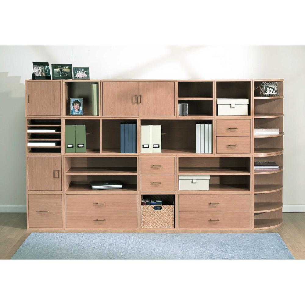 30 In Honey Large Shelf Cube 329222 The Home Depot