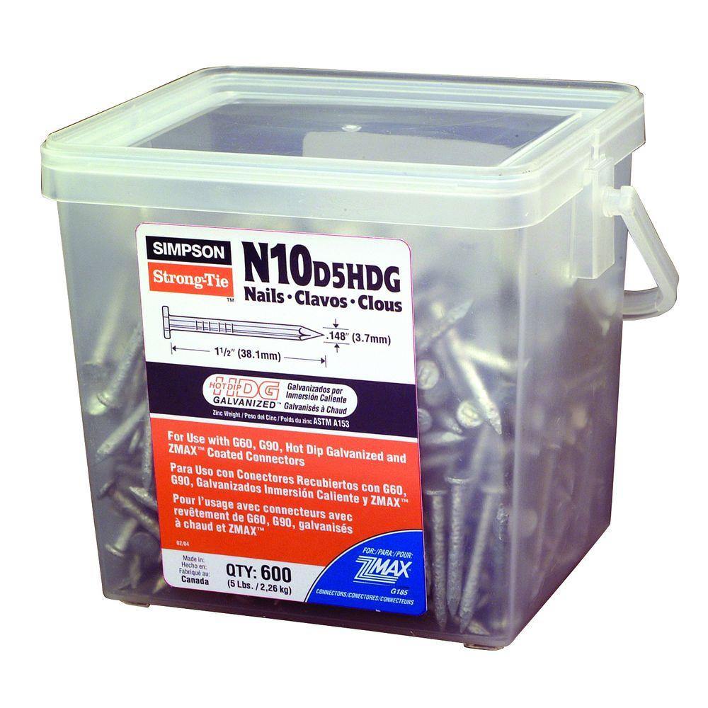 Simpson Strong Tie Strong Drive 10d X 1 1 2 In SCN Smooth Shank primesource-building-products-inc-grip-rite-1-1-2-in-paper-strip