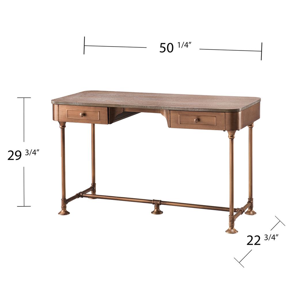 Southern Enterprises Alvarado Antique Copper And Burnt Oak Alvarado Antique Copper And Burnt Oak