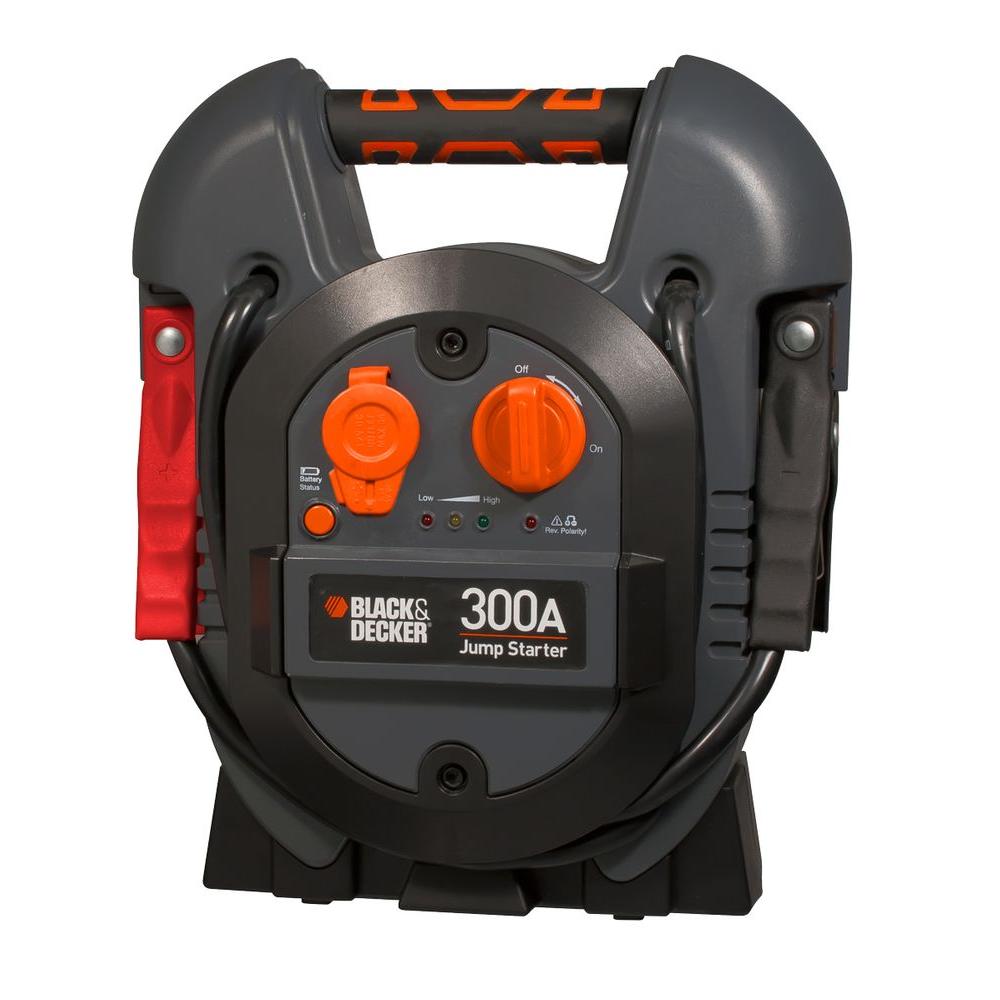 Black & Decker 300 Amp Portable Jump Starter by BLACK+DECKER