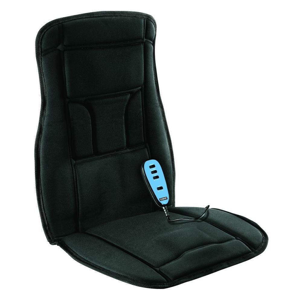 Motor Massage Car Seat Cover Cushion Back Relief Chair Heat Lumbar Massager Pad
