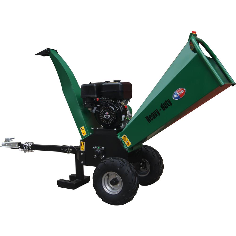 Towable Gas Wood Chippers Chipper Shredders The Home Depot