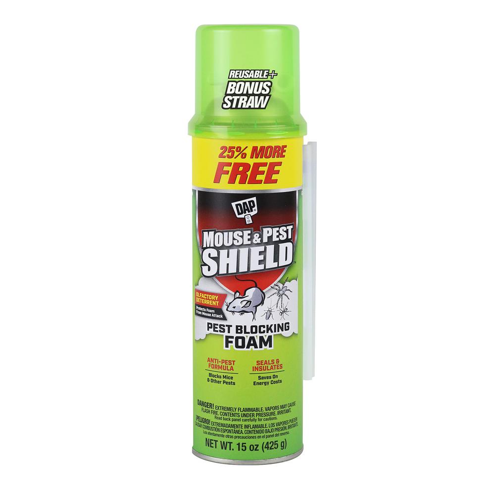 DAP Mouse & Pest Shield 15 oz. Spray Foam7565012521 The