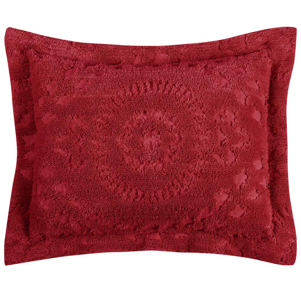 Better Trends Rio 21 In X 27 In Standard Burgundy Sham Ss