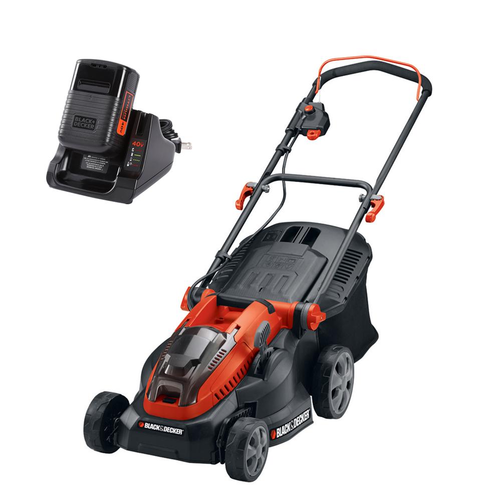 BLACK+DECKER 16 in. 40Volt MAX LithiumIon Cordless Battery Walk