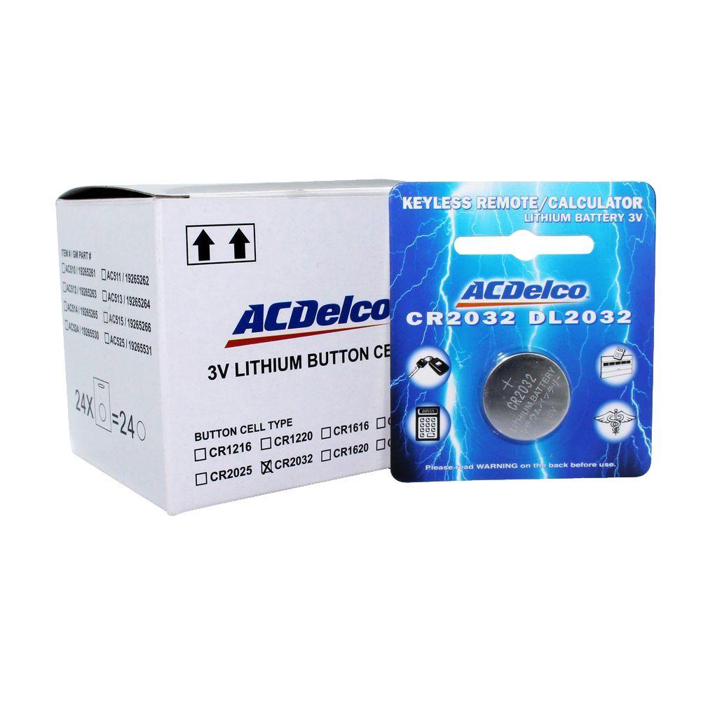 ACDelco Lithium Button Cell CR2032 3-Volt Battery (24-Pack ...