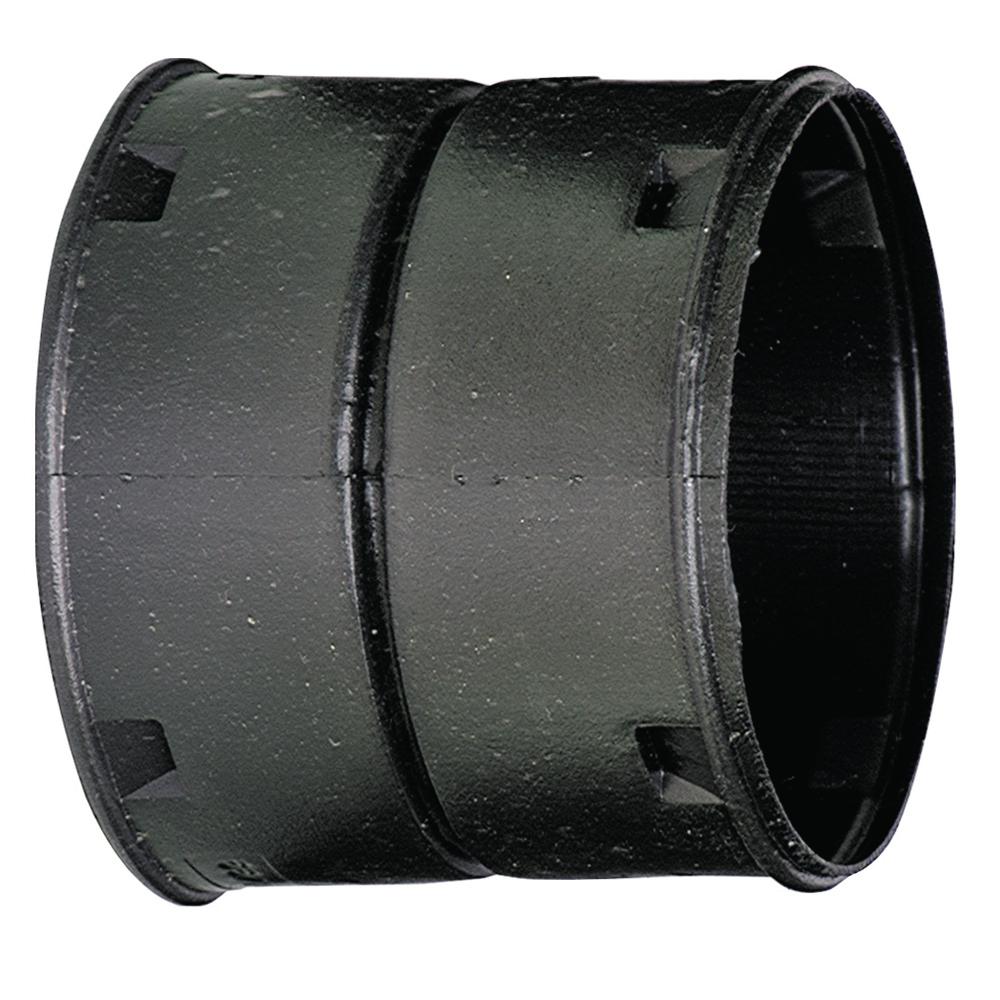 Advanced Drainage Systems 6 in. HDPE Slip External Snap Coupler0612AA