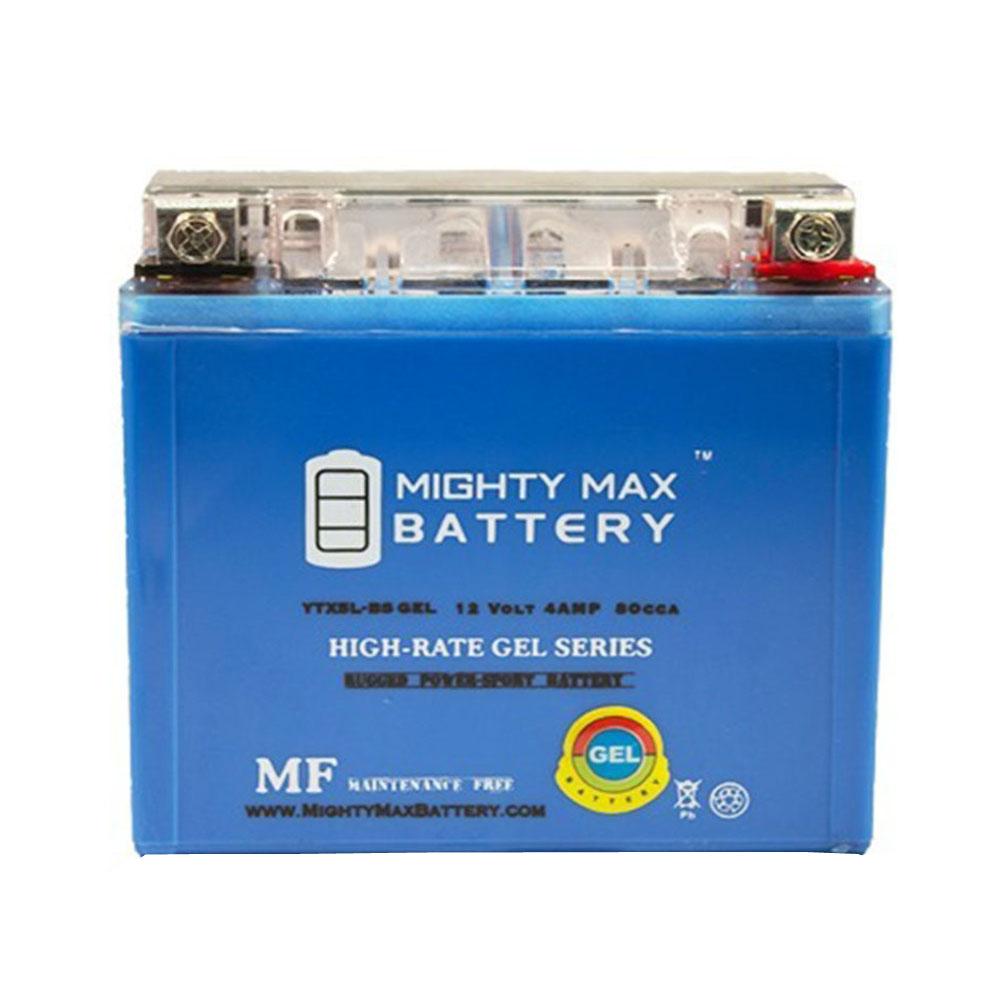 Mighty Max Battery 12 Volt 4 Ah 80 Cca Gel Rechargeable Sealed Lead Acid Sla Powersport 1009