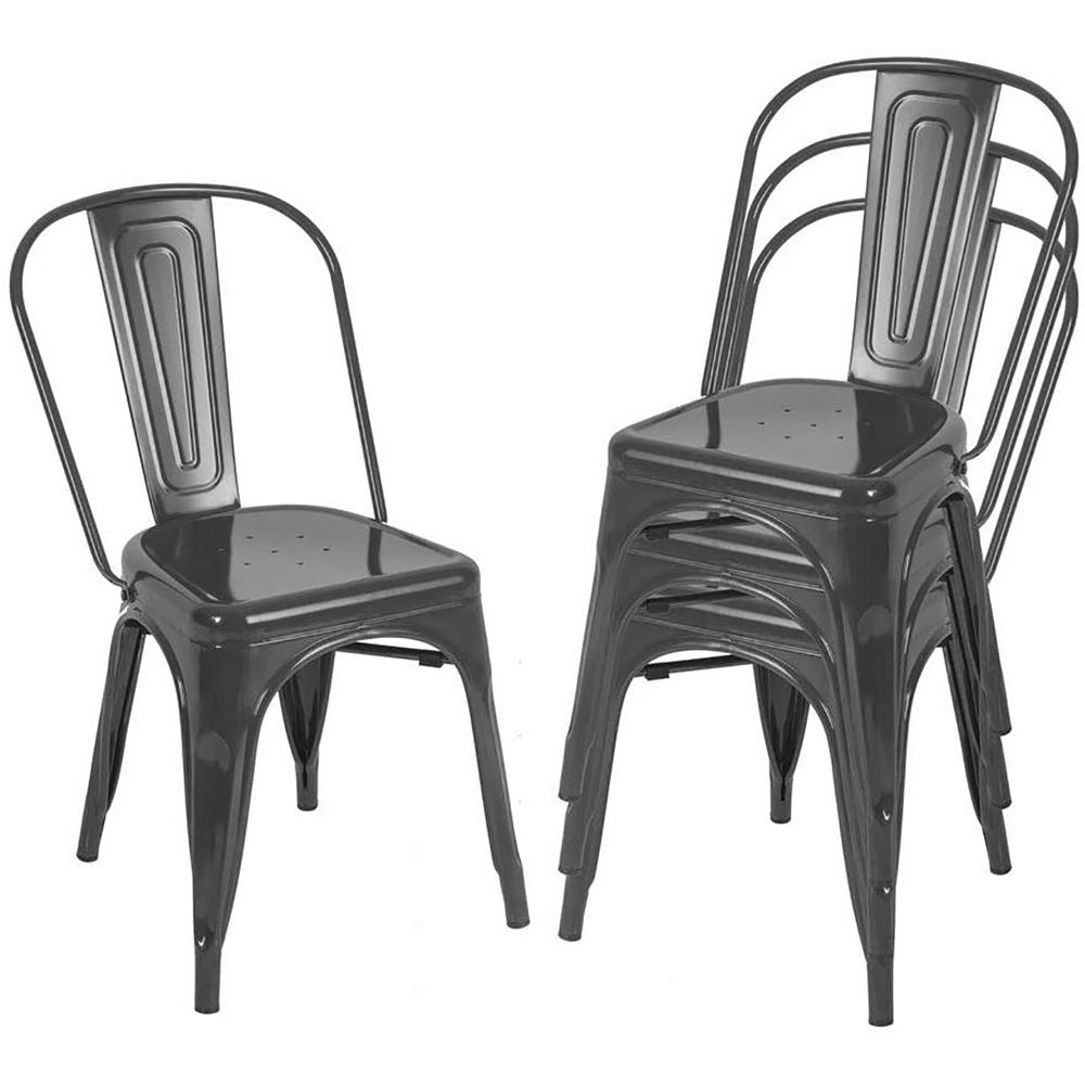 Boyel Living Home Metal Kitchen Chairs