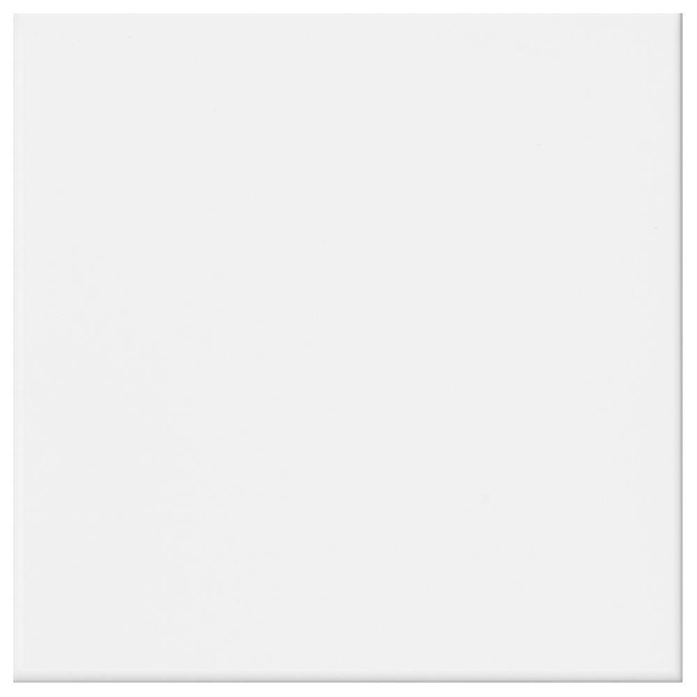 Daltile Glacier White 12 in. x 12 in. Ceramic Floor and ...