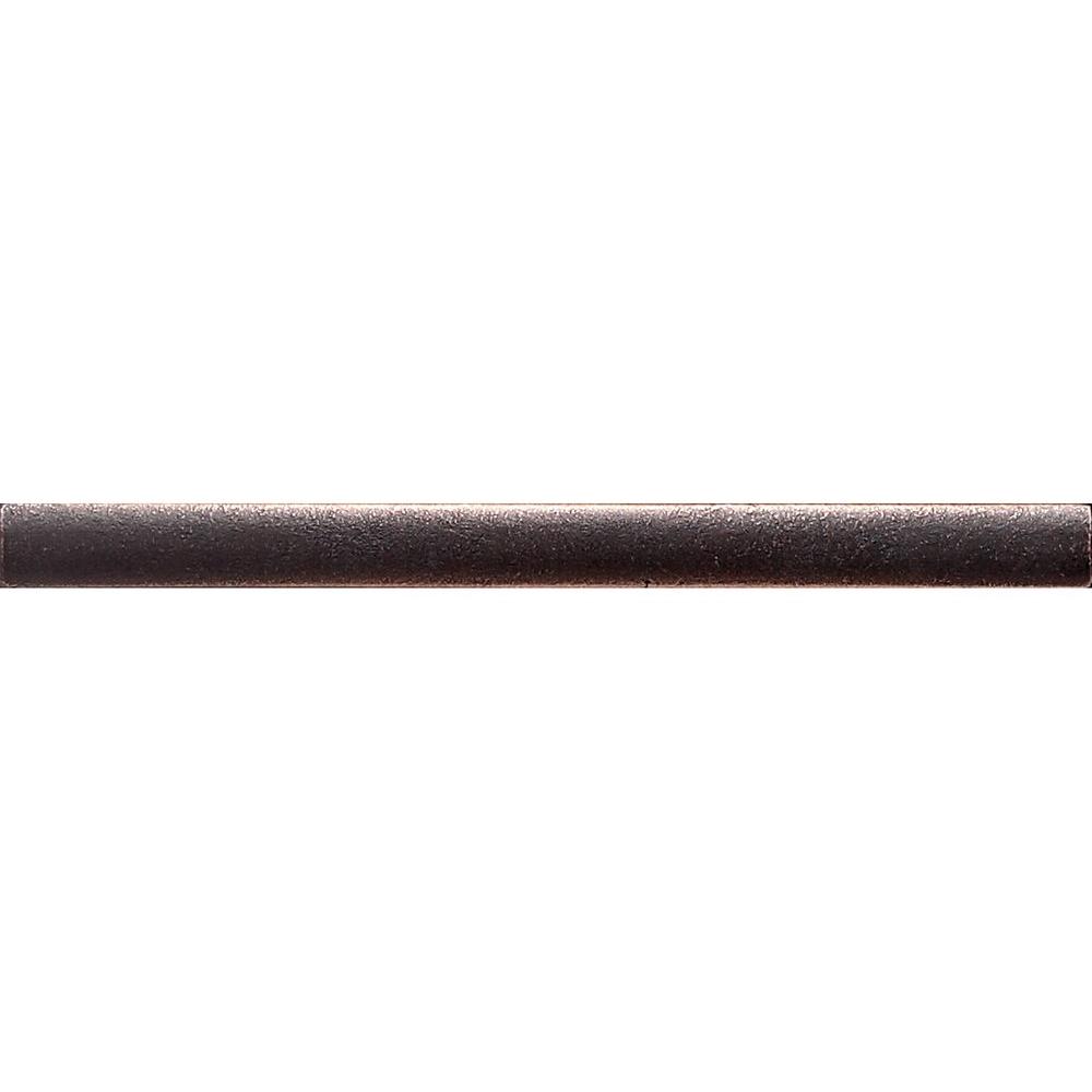 Daltile Ion Metals Oil Rubbed Bronze 1 2 In X 6 Composite Of Daltile Ion Metals Oil Rubbed Bronze 1 2 In X 6 Composite Of Metal Ceramic And Polymer Liner Accent Tile Im031 261p The Home Depot