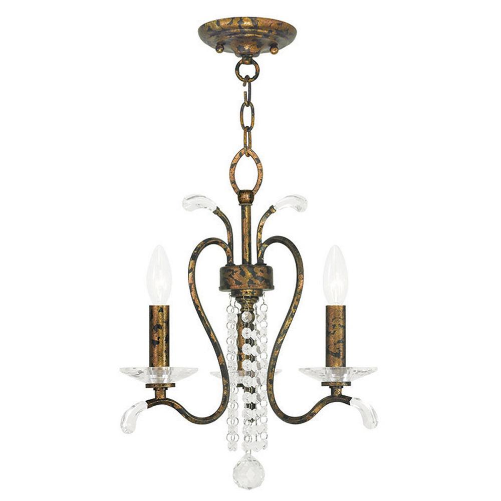 Filament Design Providence 3Light Imperial Bronze Incandescent Ceiling