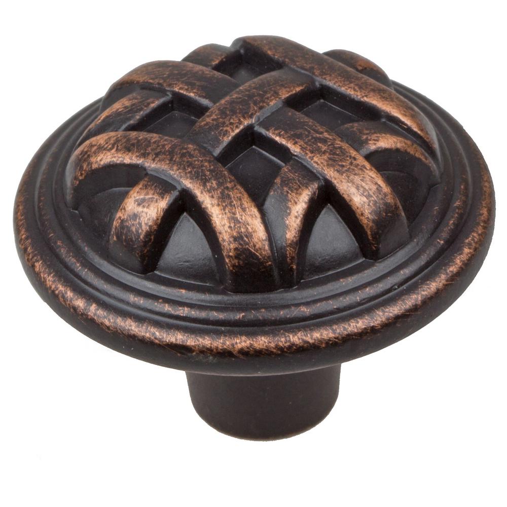 Sumner Street Home Hardware Vintage 11/2 in. OilRubbed Bronze Round