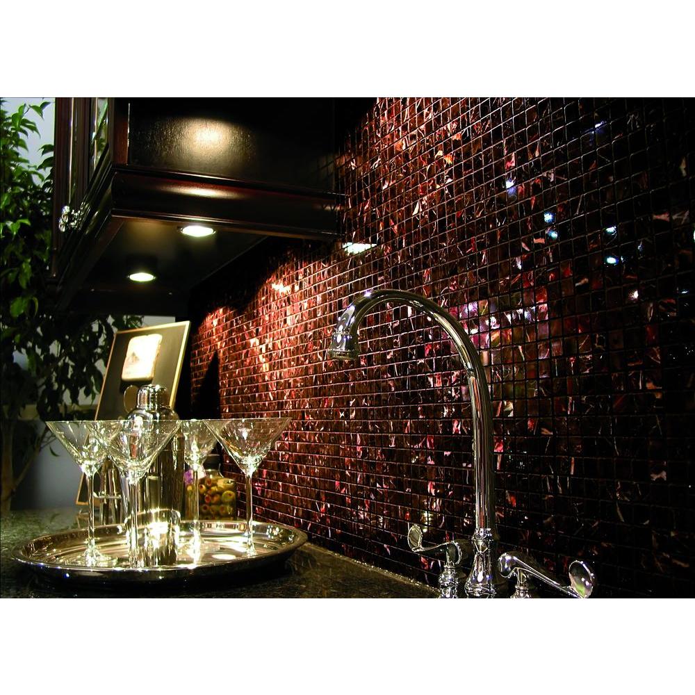 Msi Brown Iridescent 12 In X 4 Mm Gl Mesh Mounted Mosaic Tile Msi Brown Iridescent 12 In X 4 Mm Gl Mesh Mounted Mosaic Tile
