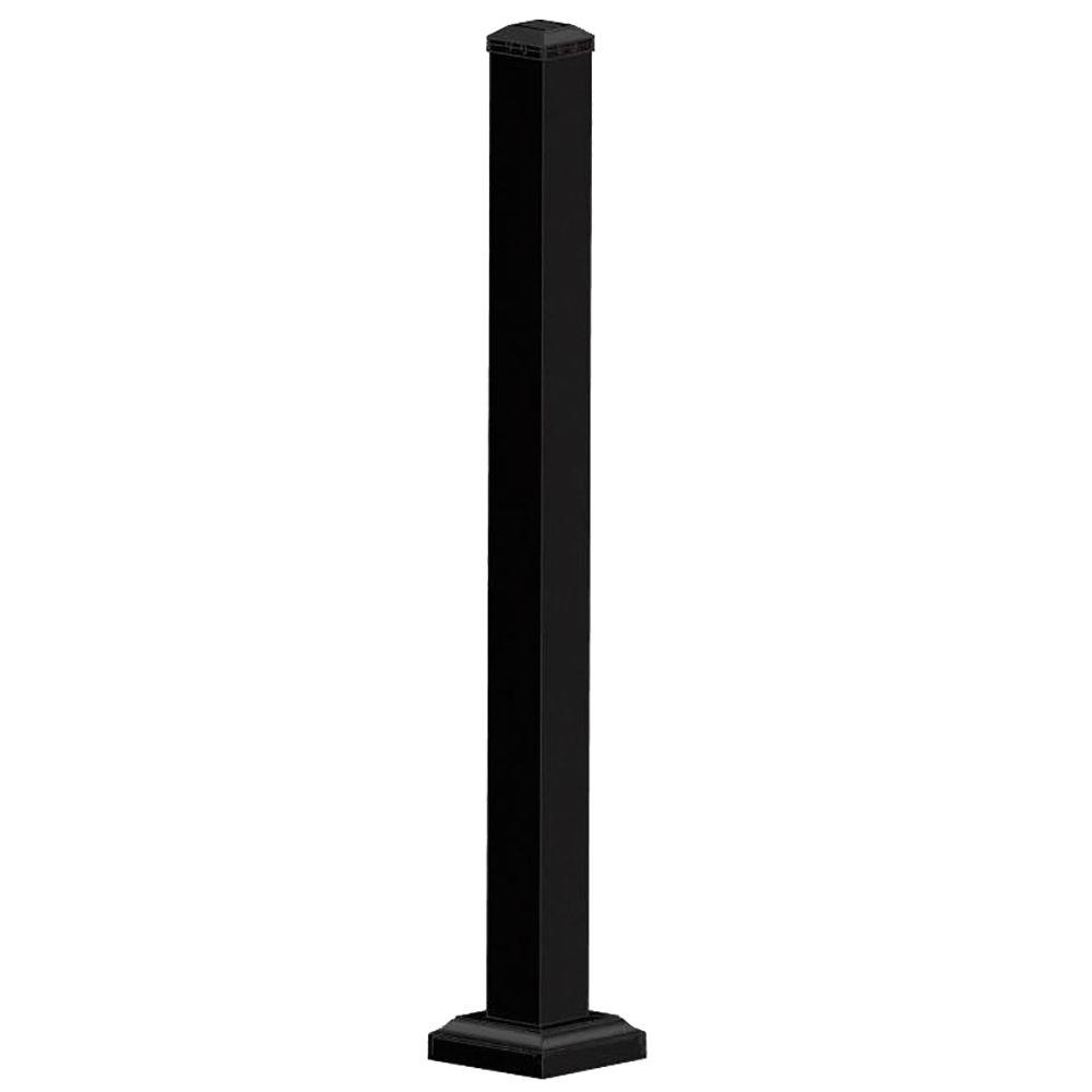 Weatherables 44 in. Vinyl White Railing Post Sleeve KitWWRPOSTKIT