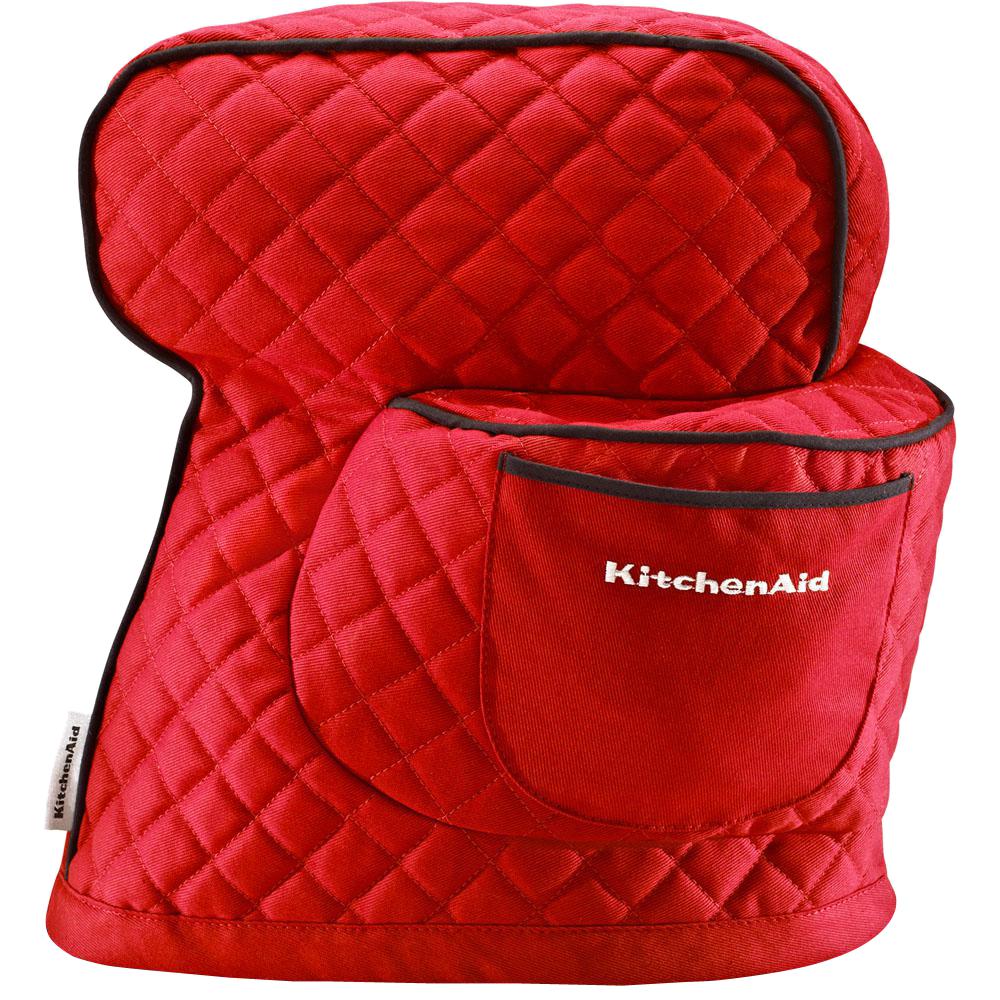 Empire Red Fitted Cotton Stand Mixer Cover For Tilt Head Mixers