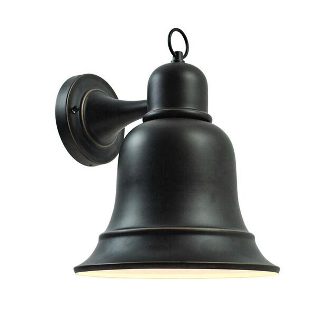 Dark Sky Outdoor Lighting The Home Depot 1 Light Oil Rubbed Bronze Outdoor Wall Mount Lantern Dark Sky Compliant