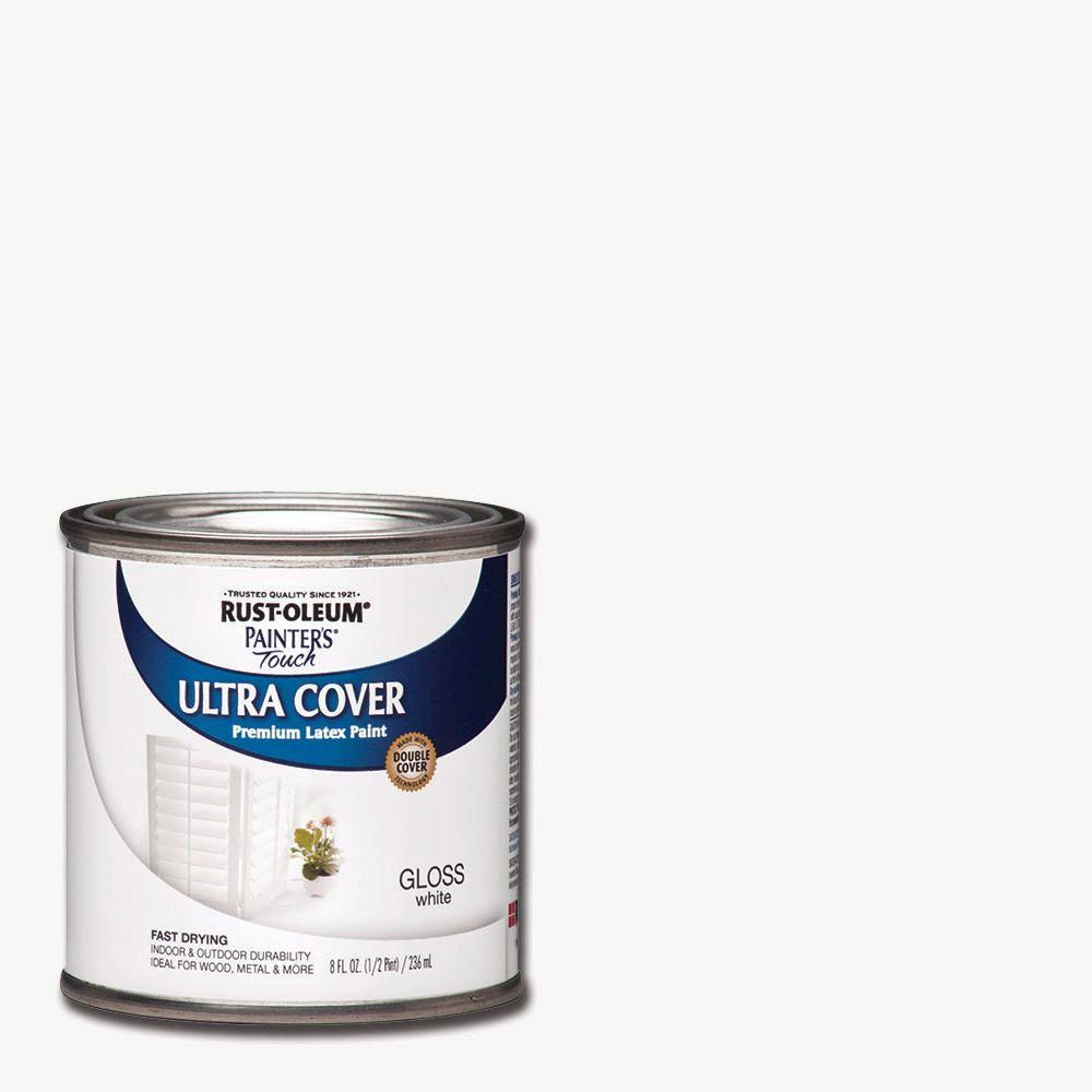 Rust-Oleum Painter's Touch 8 Oz. Ultra Cover Gloss White General ...