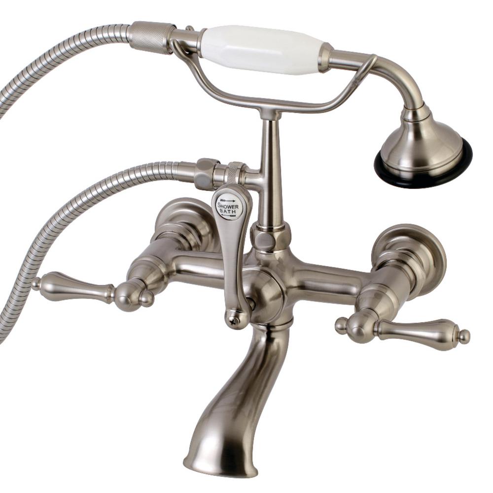 Kingston Brass Vintage 7 in. Center 3Handle Claw Foot Tub Faucet with