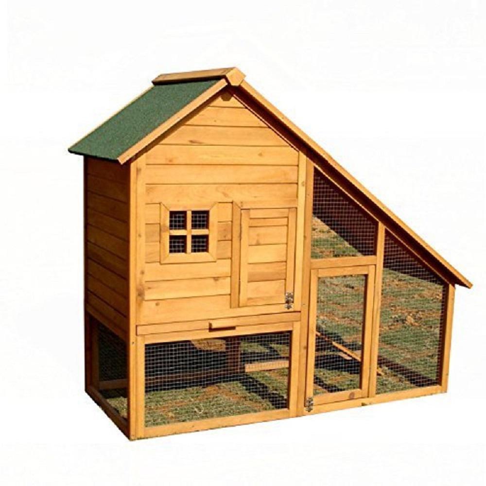 ALEKO Wooden Chicken Coop-ACCRH55X26X47-HD - Aleko Accessories Accrh55x26x47 HD 64 1000