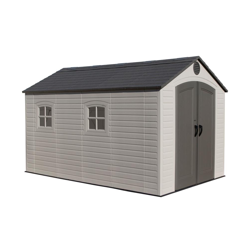 Lifetime 8 ft. x 12.5 ft. Outdoor Storage Shed-6402 - The ...