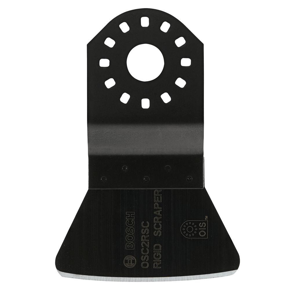 Bosch 2 in. HighCarbon Steel Rigid Oscillating Tool Scraper for Removing Linoleum, Carpet