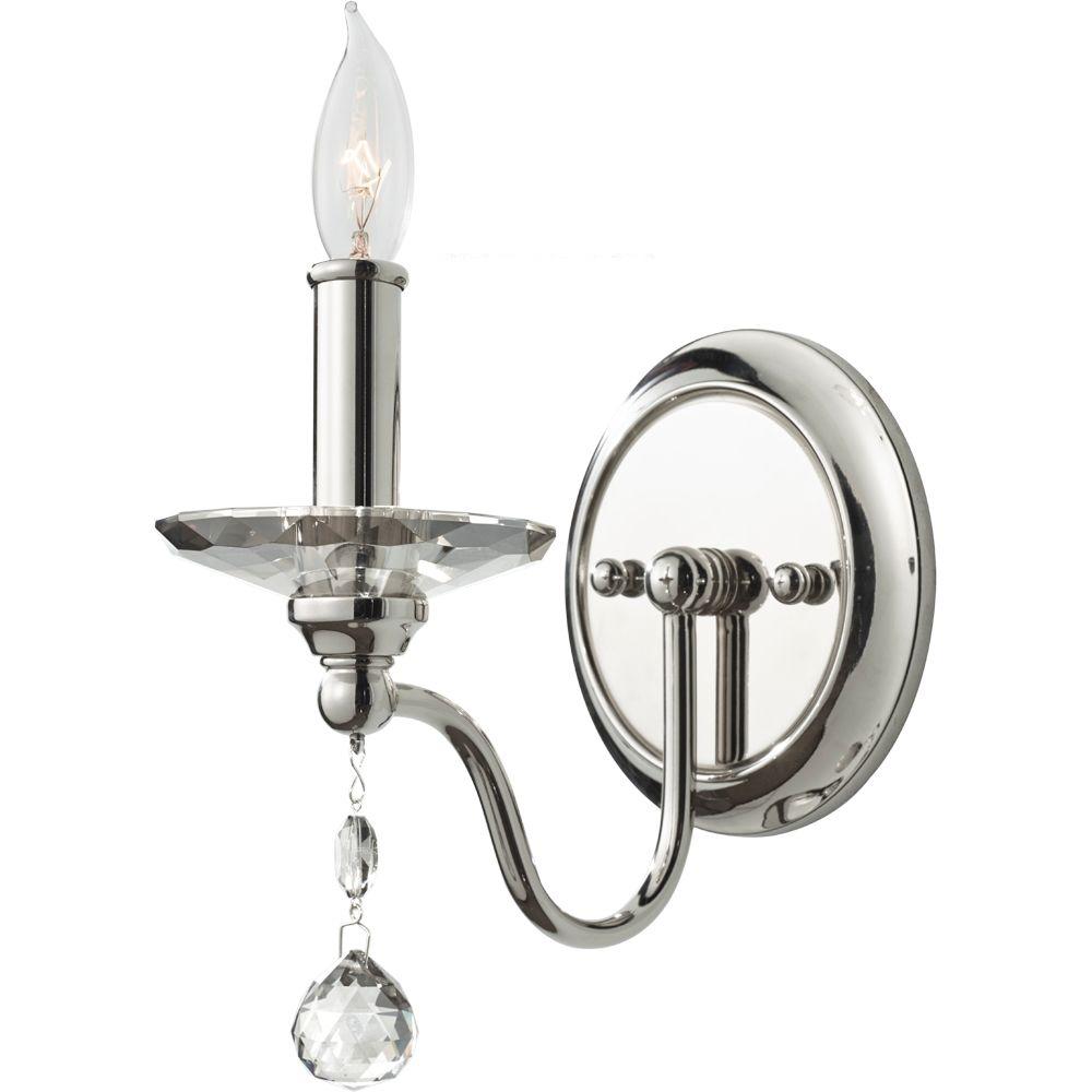 Murray Feiss WB1606 Wall Sconces Malia Indoor Lighting; Polished Nickel