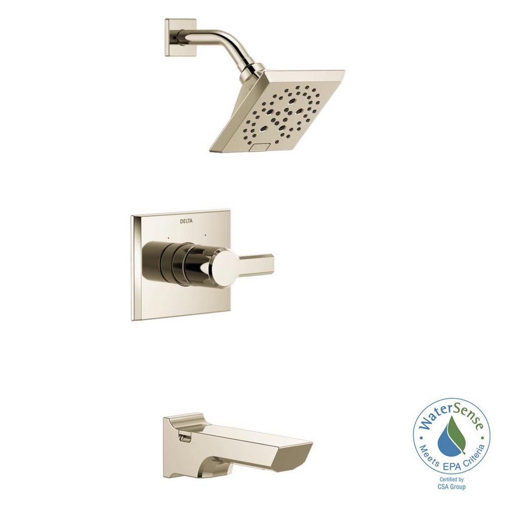 Delta Pivotal 1Handle WallMount Tub and Shower Trim Kit with