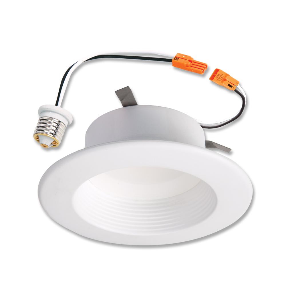 Halo RL 4 in. White Integrated LED Recessed Ceiling Light ...