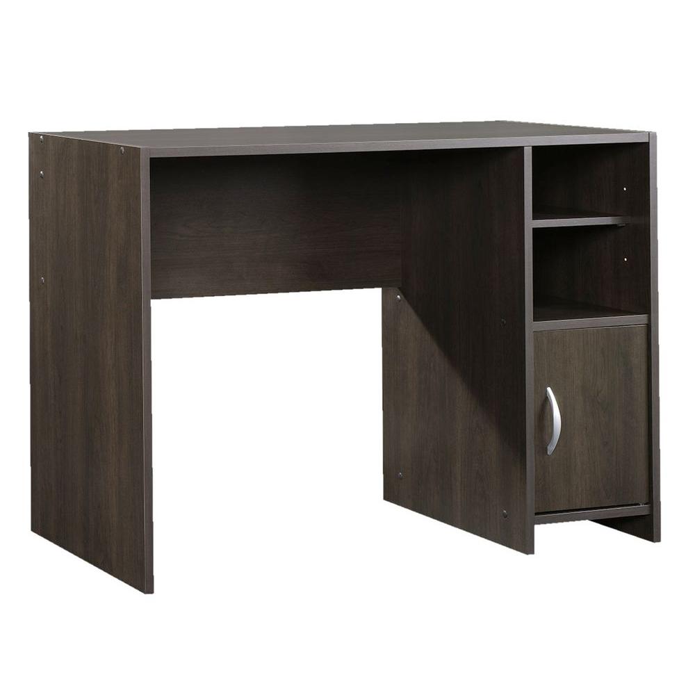 Sauder Beginnings Cinnamon Cherry Desk With Storage 415817 The Sauder Beginnings Cinnamon Cherry Desk With Storage