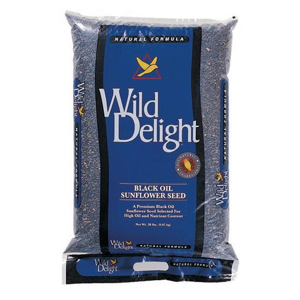 Wild Delight 20 lb. Sunflower Bird Food Bag by Wild Delight