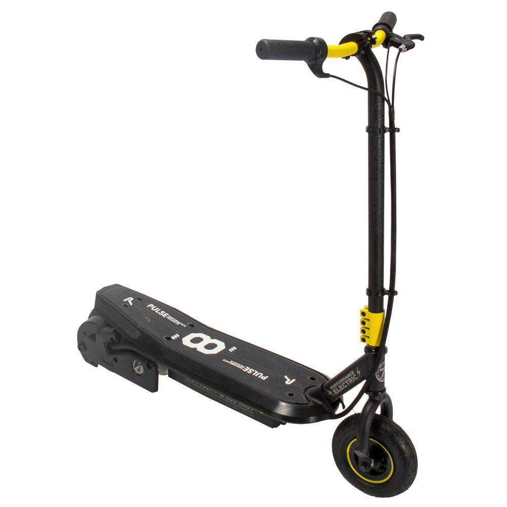 Pulse Performance Products Sonic XL Electric Scooter in Black and Yellow by Pulse Performance Products