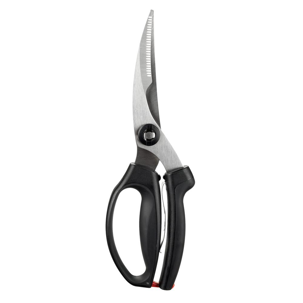 OXO Good Grips Stainless Steel Poultry Shears 1072292 The Home Depot   Oxo Kitchen Shears 1072292 64 300 