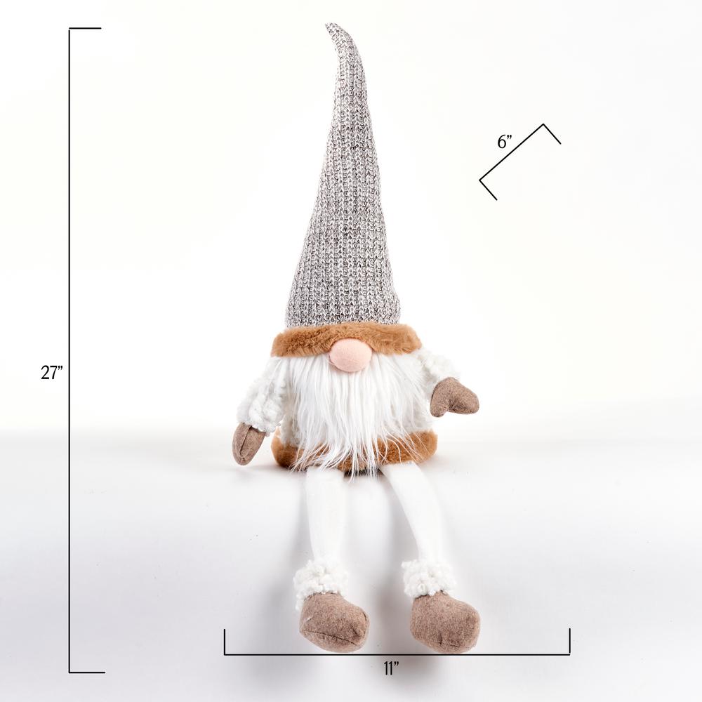 large plush gnome