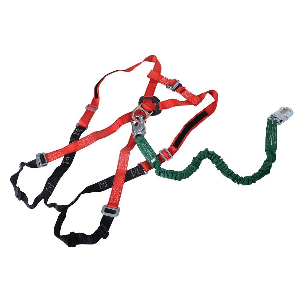 Vestil ExtraLarge Harness with Lanyard for Work PlatformWPLHXL