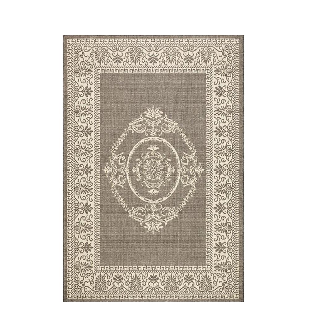 Home Decorators Collection - Outdoor Rugs - Rugs - The Home Depot Antique Medallion Grey/Champagne 9 ft. x 13 ft. Indoor/Outdoor Area - Home Decorators Collection - Outdoor Rugs - Rugs - The Home Depot