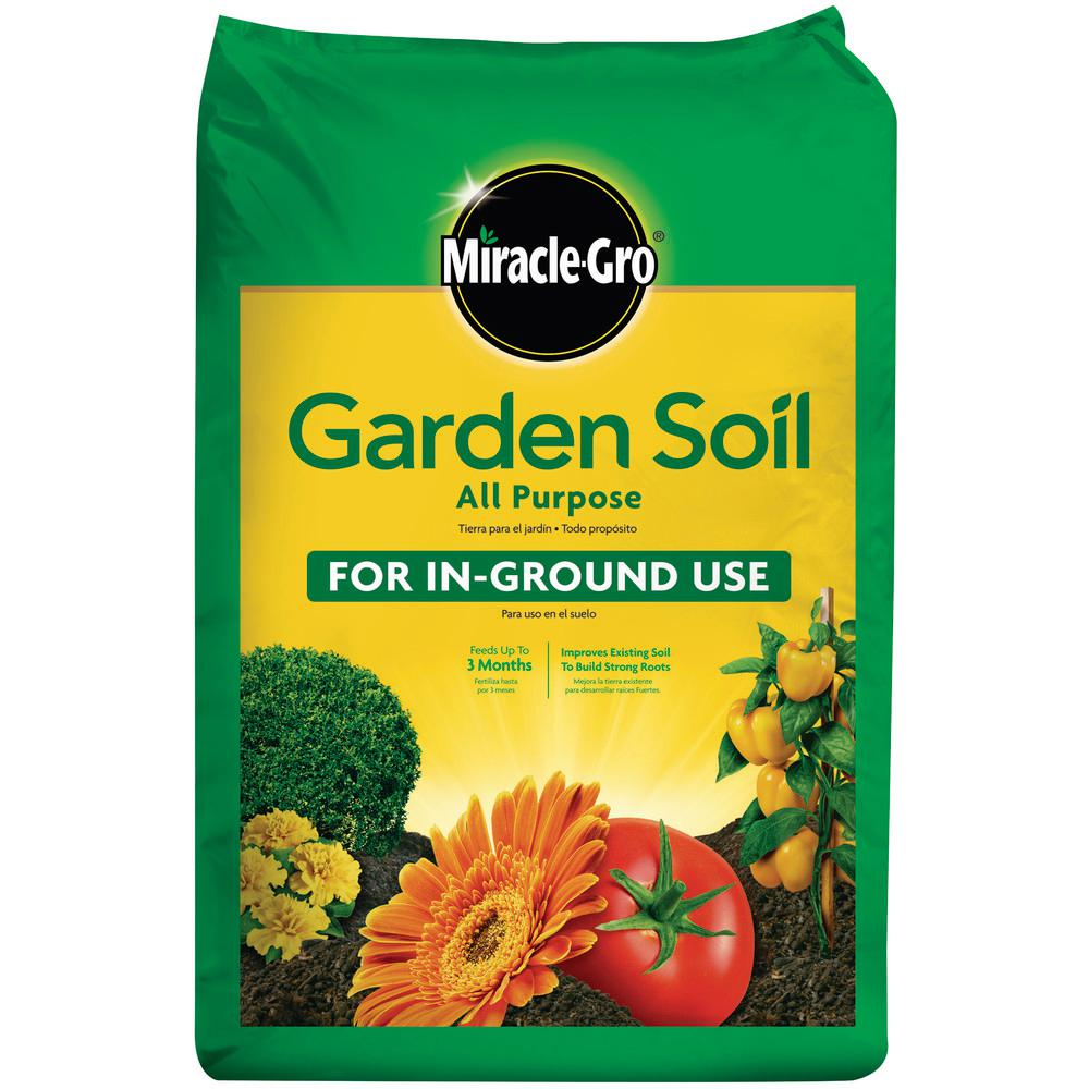 Miracle Gro Garden Soil All Purpose For In Ground Use 2 Cu Ft