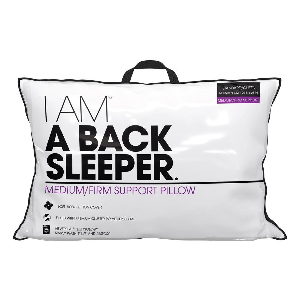 I Am Down Alternative Standard Pillow 96442 The Home Depot
