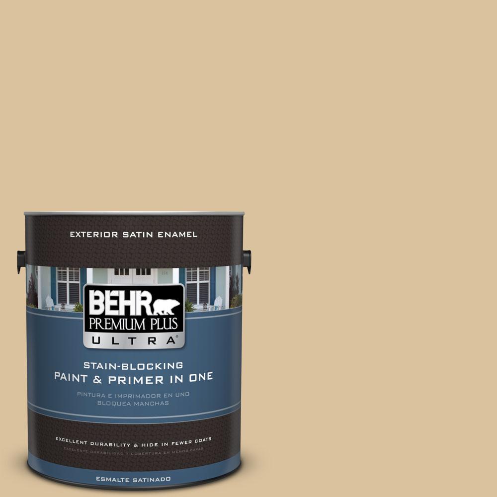 BEHR Premium Plus Ultra 1gal. S3103 Natural Twine Satin
