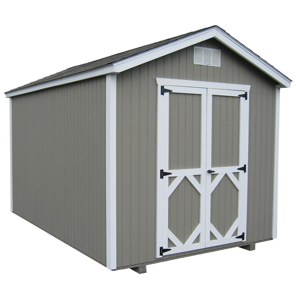 Little Cottage Co Classic Gable 10 Ft X 14 Ft Wood Storage Building Diy Kit With Floor 10x14 Cwgs Wpnk Fk The Home Depot,Live Laugh Love Wooden Signs