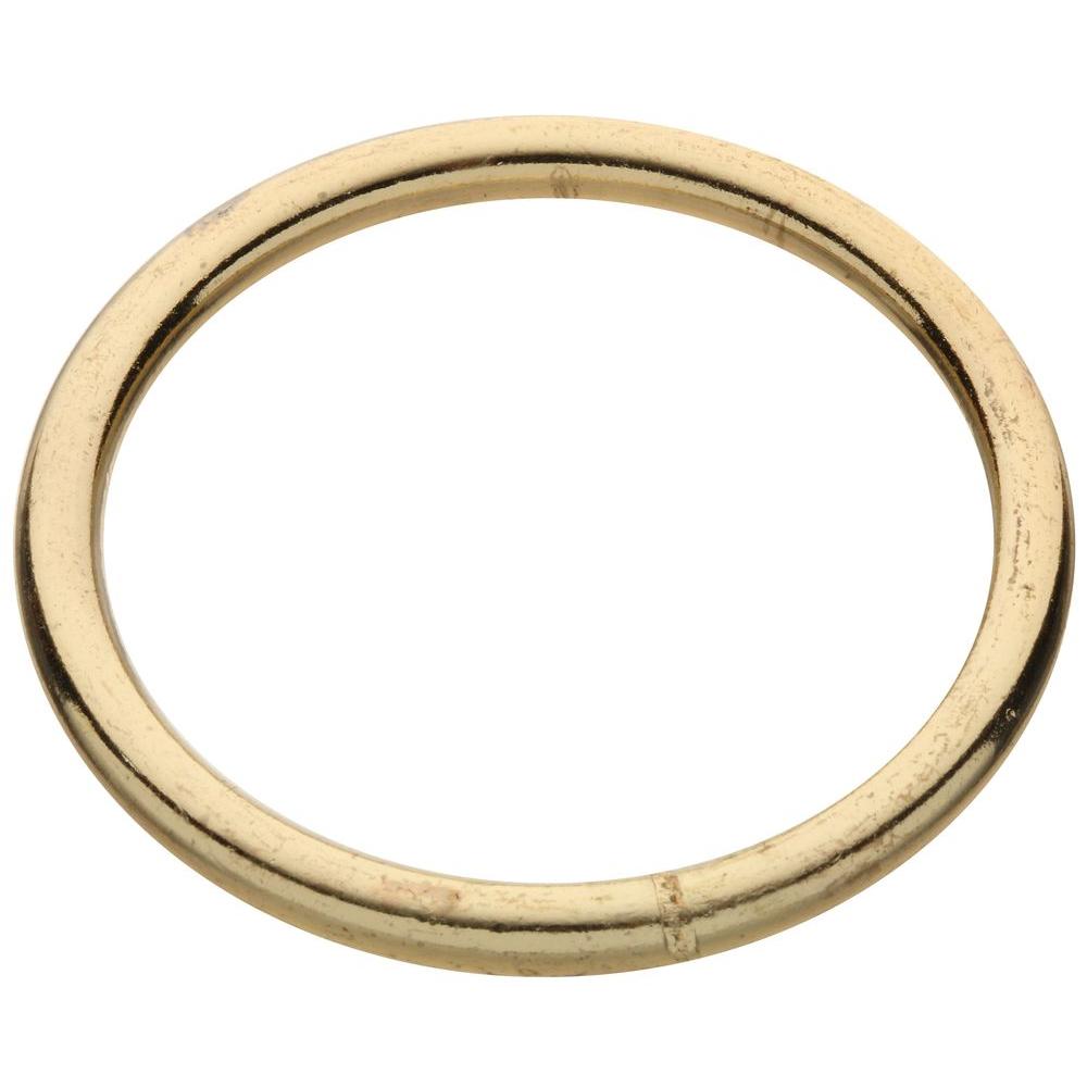 Everbilt 3 in. x 3-1/2 in. Zinc-Plated Trap Door Ring-15185 - The Home ...