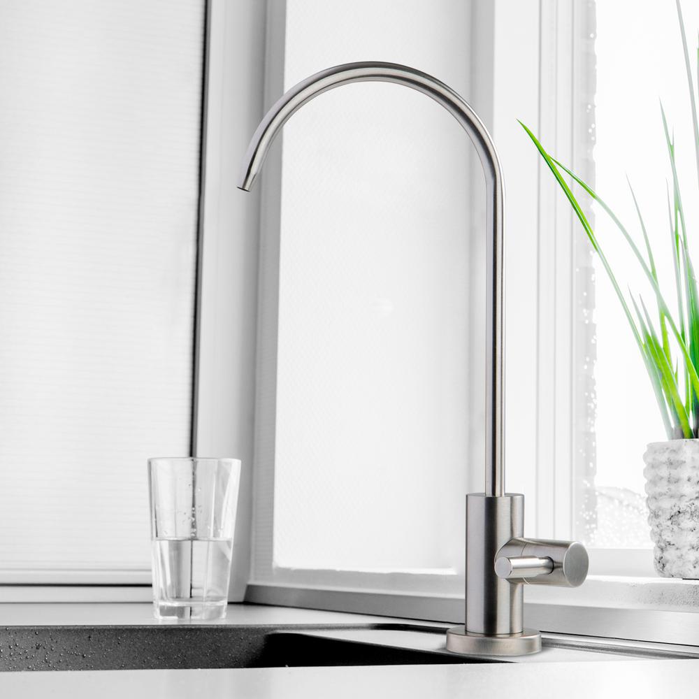 Single Handle Stainless Steel Drinking Water Faucet For Reverse Stainless Steel Drinking Water Faucet